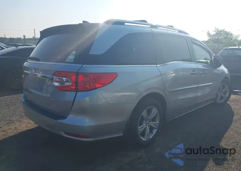 2018 Honda Odyssey Ex-L z USA, uszkodzony, nr VIN 5FNRL6H77JB021045